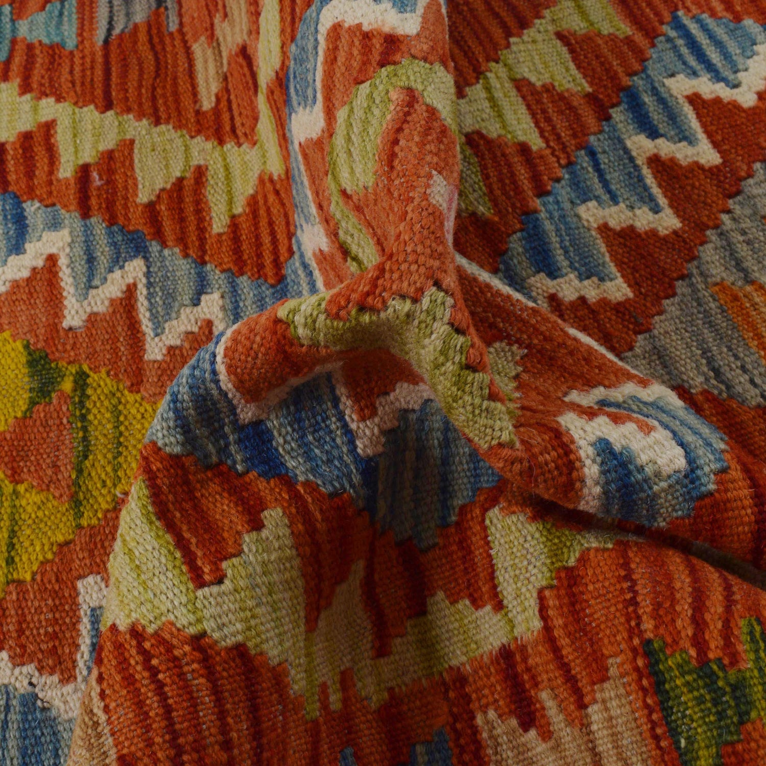 Vegetable Kilim Runner 1' 10" x 5' 2" (ft)- No. B35883