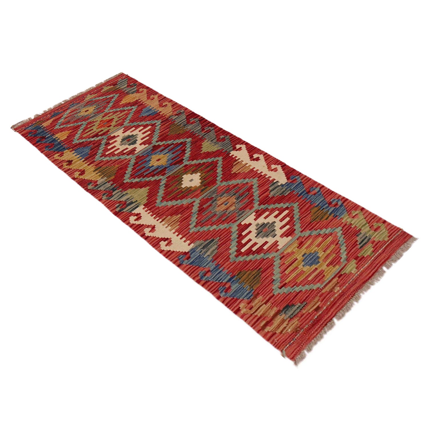 Vegetable Kilim Runner 1' 9" x 4' 11" (ft)- No. B35889