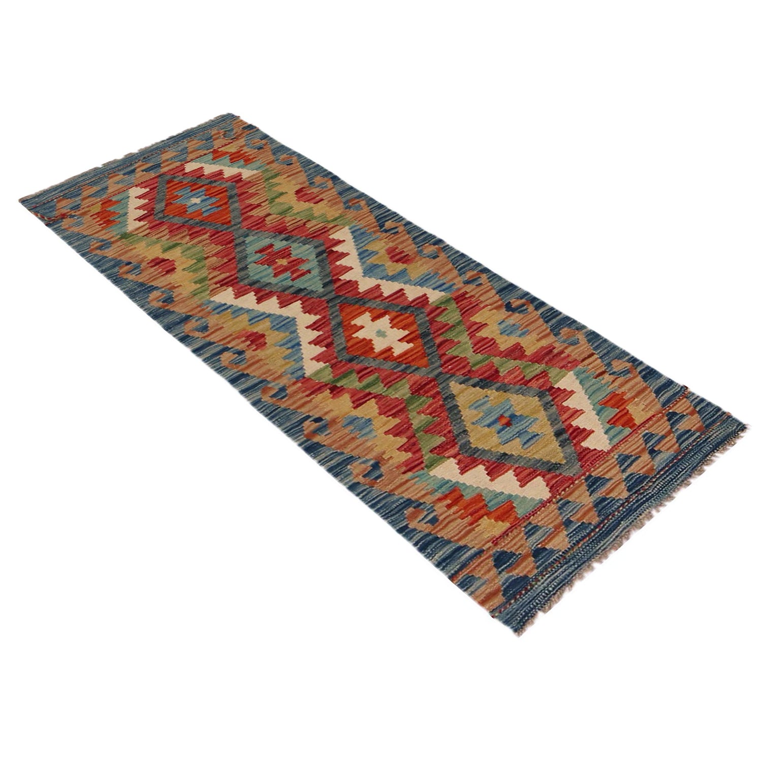 Vegetable Kelim Runner 1' 8" x 4' 10" (ft)- No. B35890