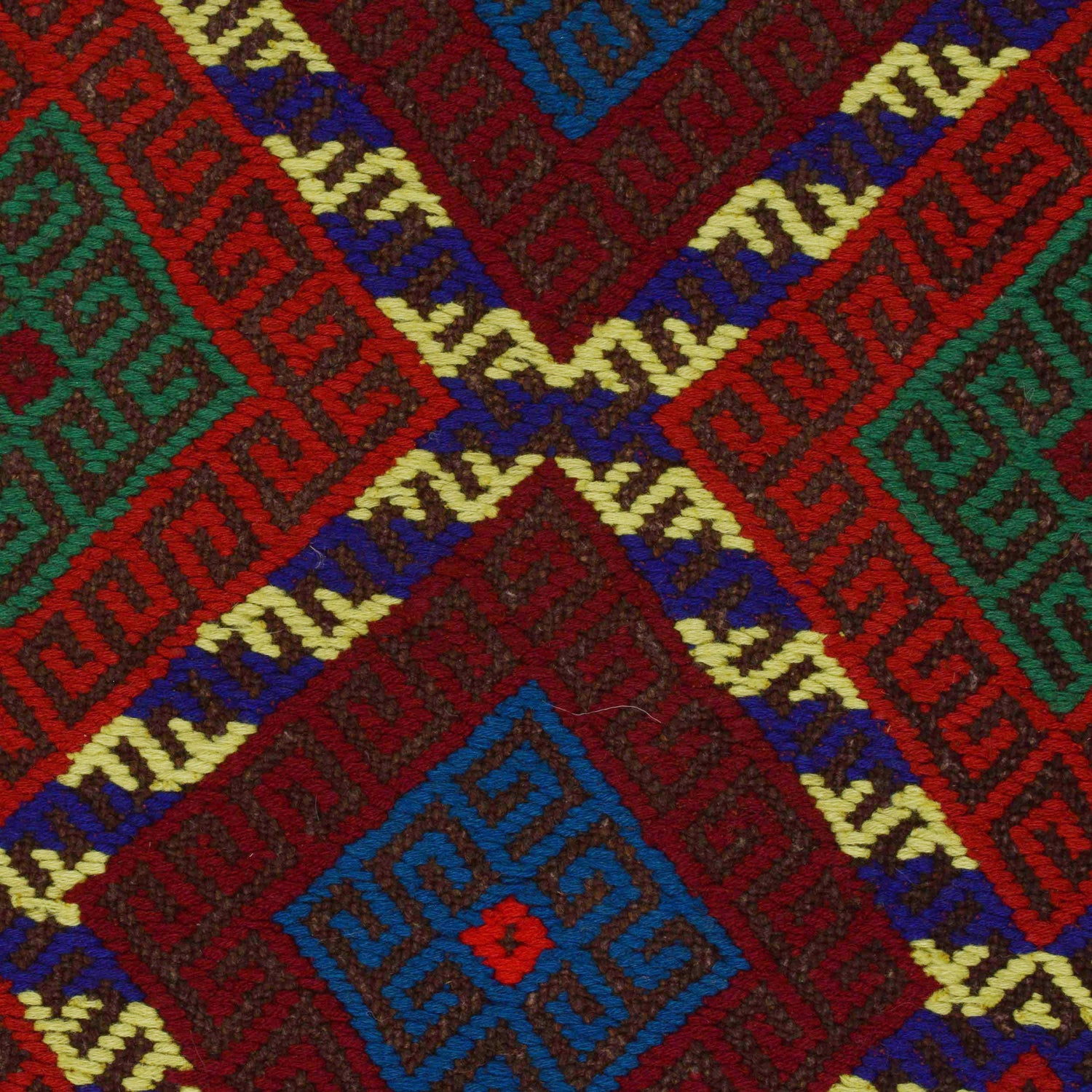 Multi Flat Weave Kilim Runner 2' 3" x 7' 3" (ft) - No. B35891