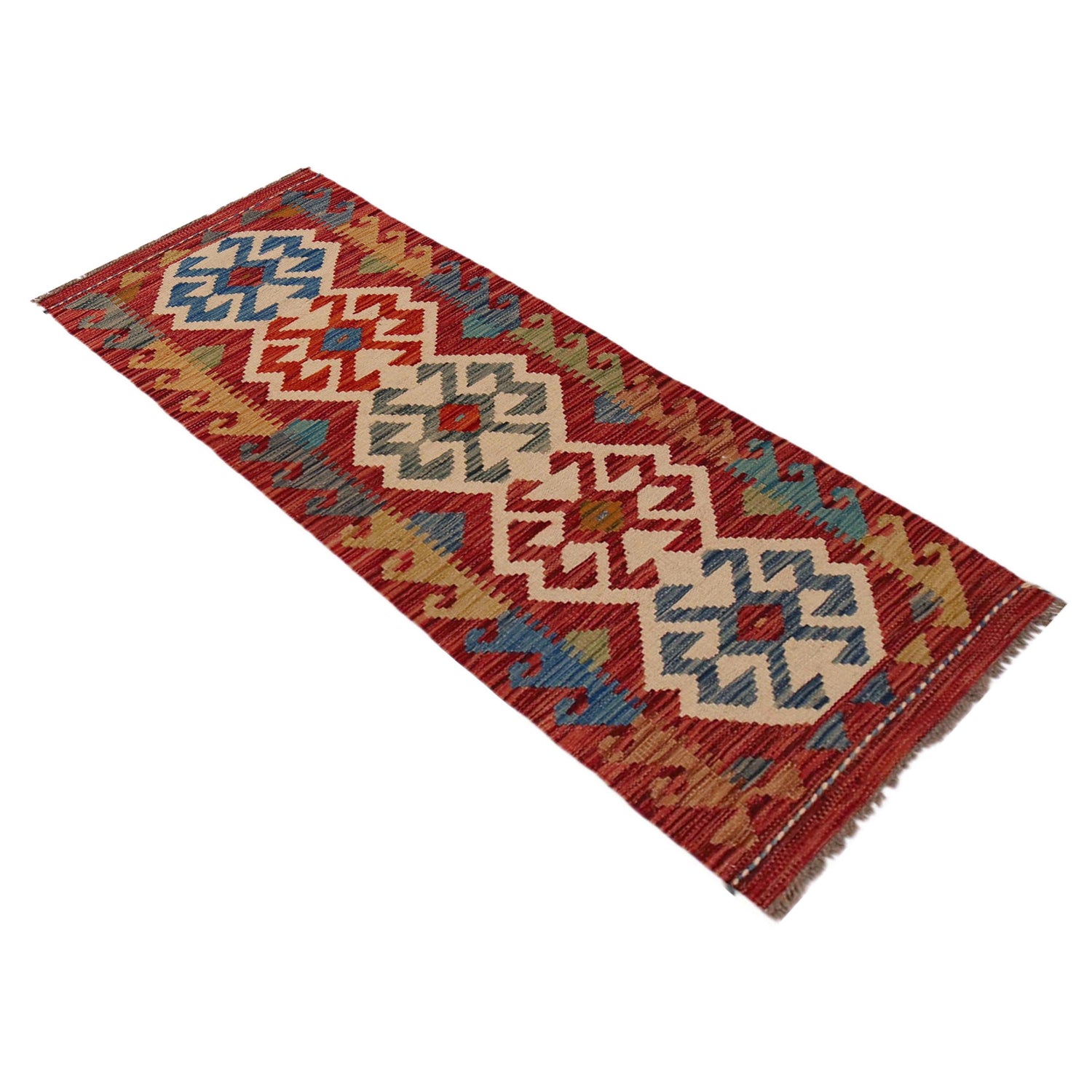 Vegetable Kilim Runner 1' 9" x 5' 0" (ft)- No. B35916