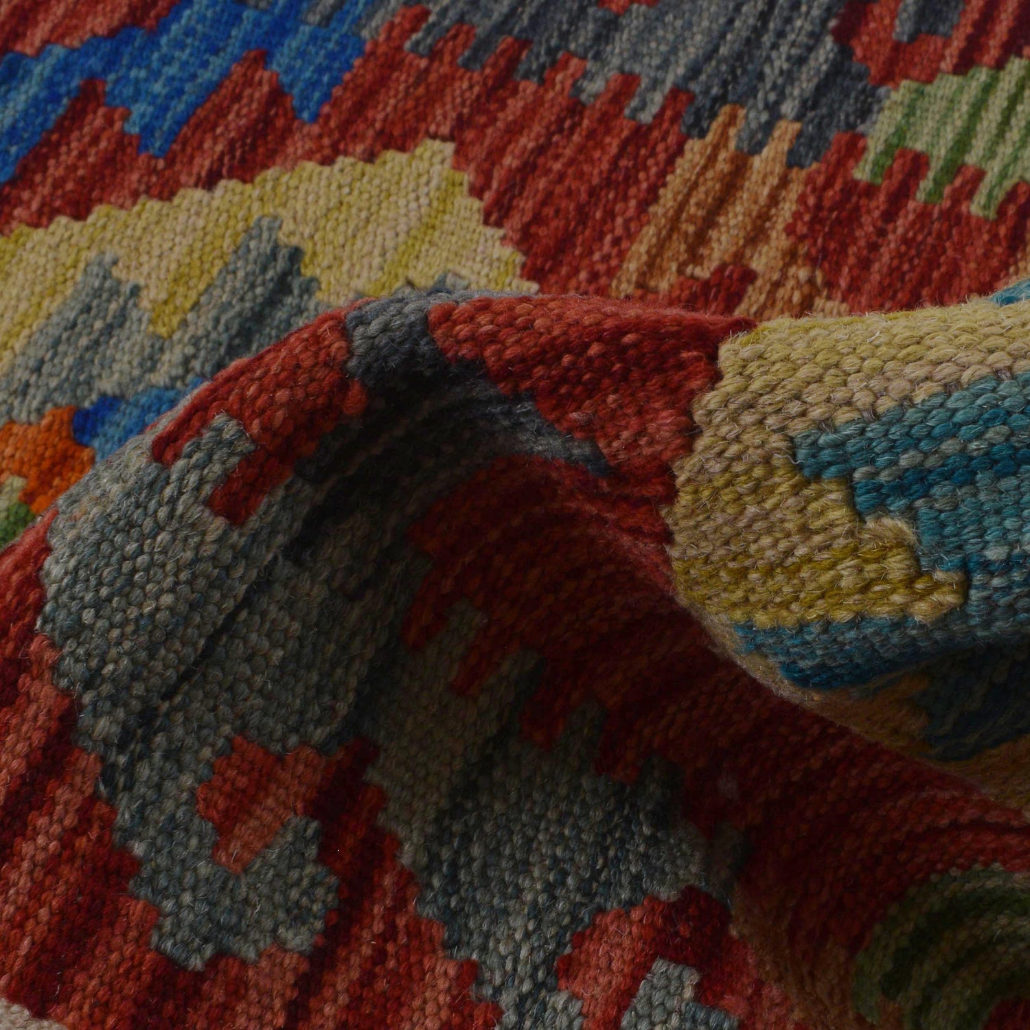 Vegetable Kilim Runner 1' 10" x 4' 9" (ft)- No. B35920