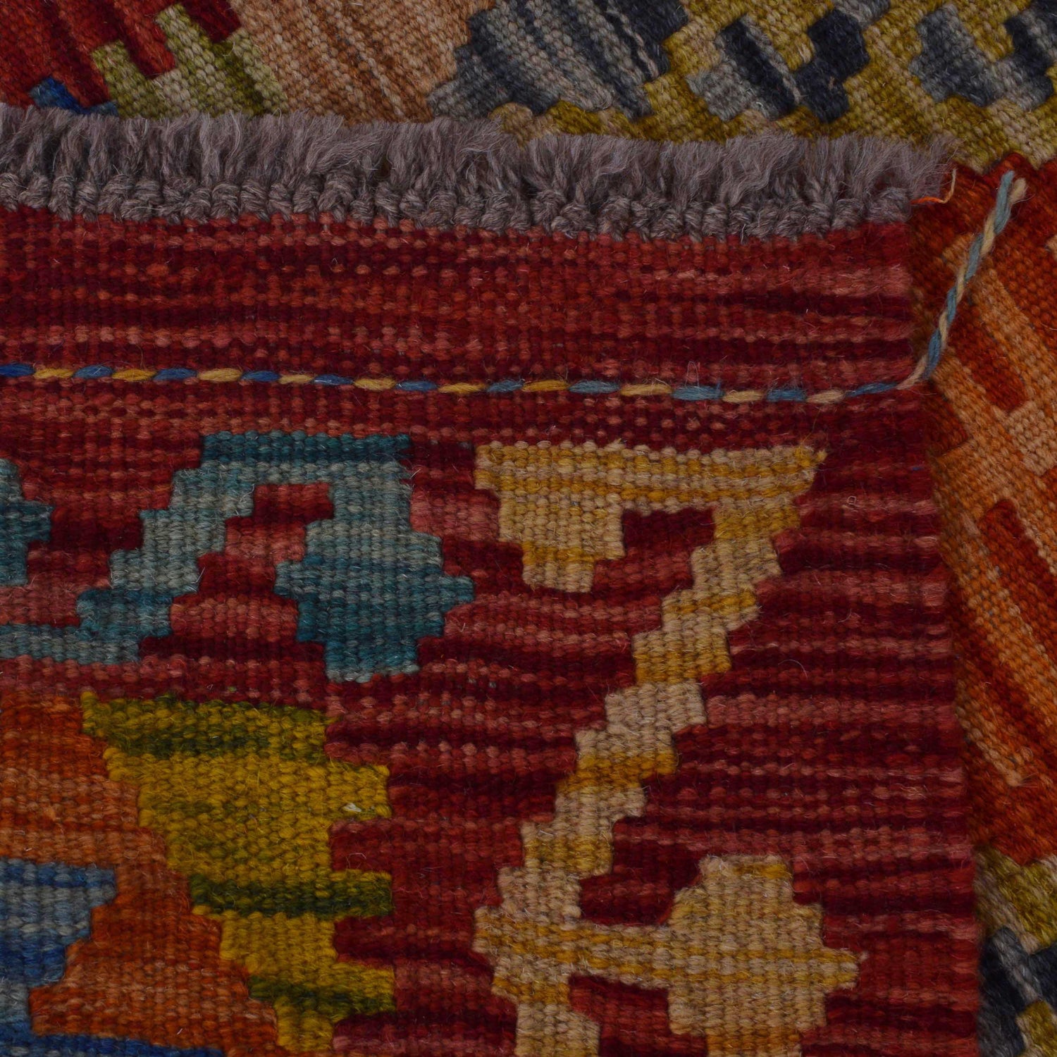 Vegetable Kilim Runner 1' 11" x 4' 11" (ft)- No. B35921