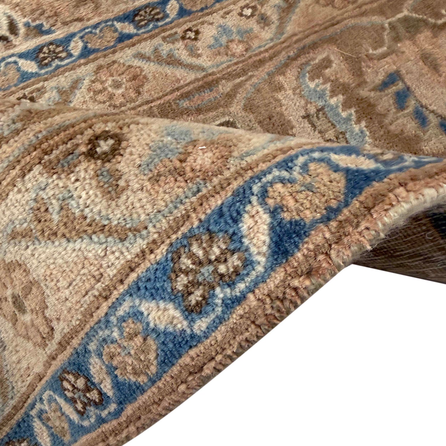 Floral Design Carpet 9' 6" x 12' 3" (ft) - No. B39595a