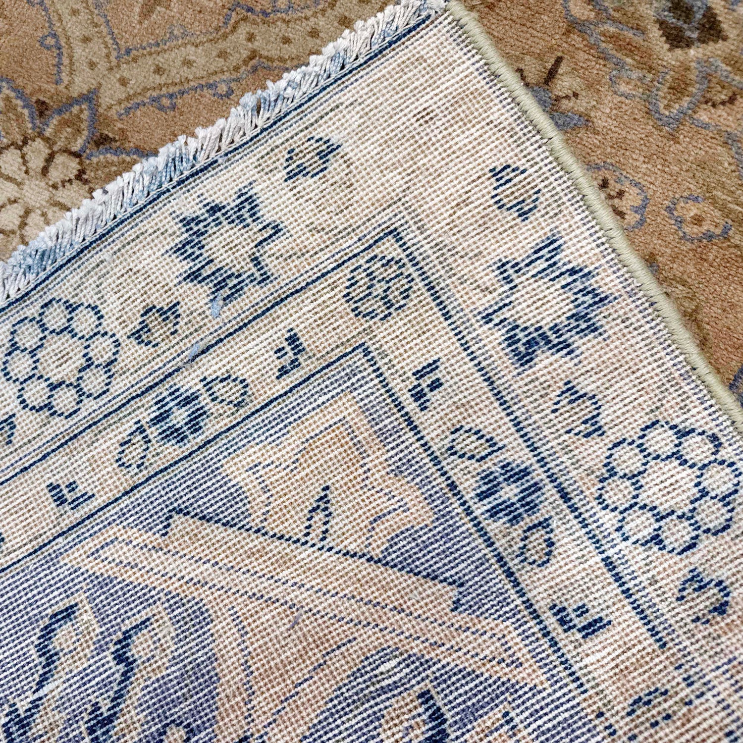 Floral Design Carpet 6' 9" x 10' 6" (ft) - No. B39596a