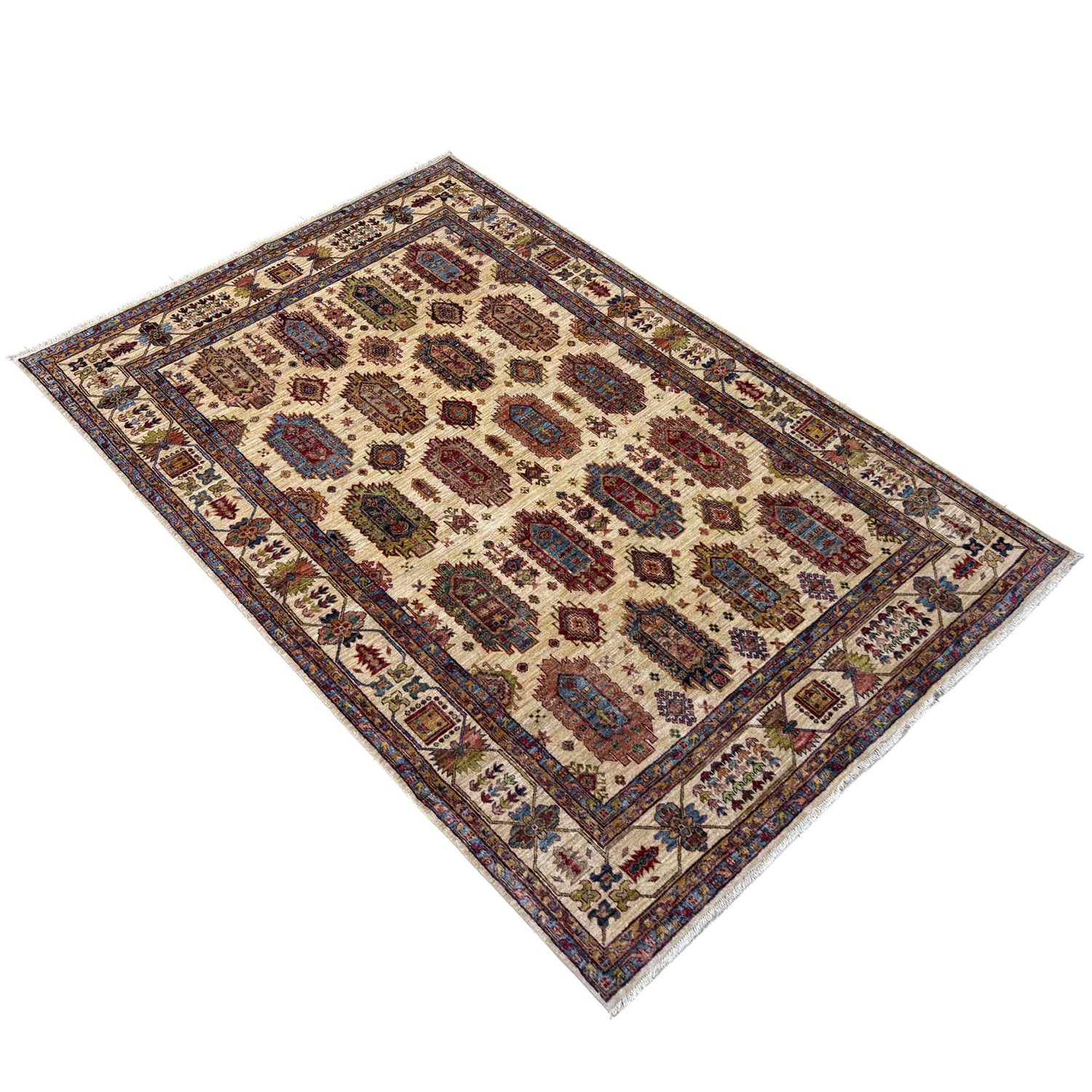 Authentic Waziri Rug 6' 8" x 9' 5" (ft) - No. B39603