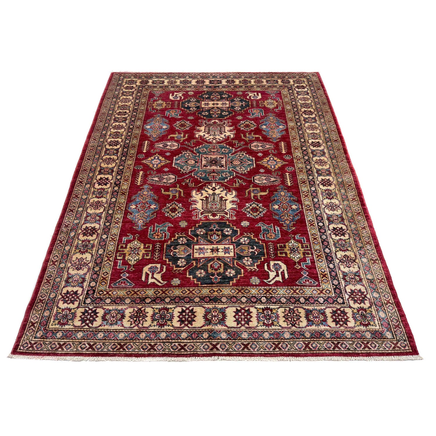 Supreme Kazak Carpet 5' 10" x 8' 0" (ft) - No. B39605
