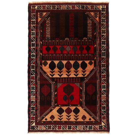Islamic Prayer Rug 2' 9 x 4' 6 (ft) - No. G15699