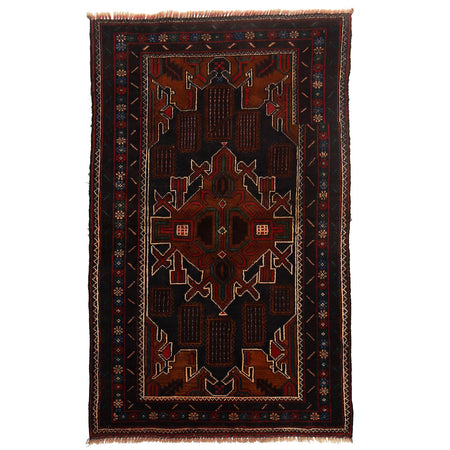 Baluch Small Size Rug 2' 7 x 4' 6 (ft) - No. G15830