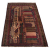 Handmade Picture Rug 3' 1" x 4' 4" (ft)- No. G16279