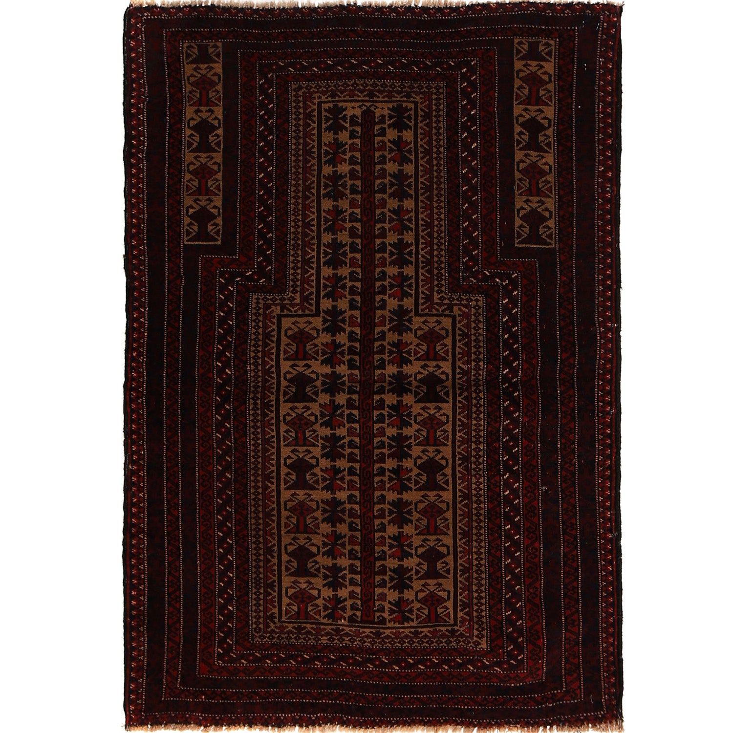 Prayer Rug 2' 9 x 4' 5 (ft) - No. G16610