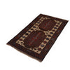 Hand Knotted Baluchi Rug 2' 8 x 4' 5 (ft) - No. G16611