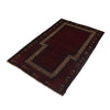 Dark Red Prayer Rug 2' 8 x 4' 4 (ft) - No. G16613