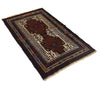 Hand Knotted Baluchi Rug 2' 8 x 4' 8 (ft) - No. G16915