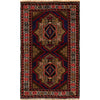 Hand Knotted Baluchi Rug 2' 7 x 4' 5 (ft) - No. G16983