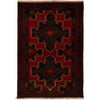 Hand Knotted Baluchi Rug 2' 9 x 4' 4 (ft) - No. G16999