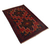 Hand Knotted Baluchi Rug 2' 9 x 4' 4 (ft) - No. G16999