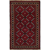 Tribal Baloch Rug 2' 7 x 4' 4 (ft) - No. G18455