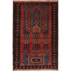 Prayer Rug 3' 2" x 4' 6" (ft) - No. G18458