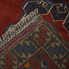 Red Color Prayer Rug 3' 5" x 5' 1" (ft) - No. G18461