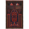 Handmade Prayer Rug 2' 9" x 4' 8" (ft) - No. G18473