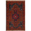 Handmade Baluchi Rug 2' 6 x 3' 8 (ft) - No. G18474