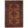 Hand Knotted Baluchi Rug 3' 0 x 4' 3 (ft) - No. G18766