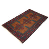 Hand Knotted Baluchi Rug 3' 0 x 4' 3 (ft) - No. G18766