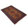 Hand Knotted Baluchi Rug 3' 0 x 4' 3 (ft) - No. G18766