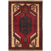 Hand Knotted Baluchi Rug 3' 0 x 4' 6 (ft) - No. G18791