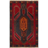 Hand Knotted Baluchi Rug 2' 8 x 4' 8 (ft) - No. G18806