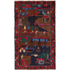 Handmade Village Design Rug 2' 8" x 4' 7" (ft)- No. G18825