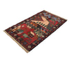 Handmade Village Design Rug 3' 1" x 4' 11" (ft)- No. G18890