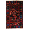 Baluchi Rug 2' 9 x 4' 6 (ft) - No. G19015