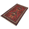 Red Color Baluchi Rug 2' 8 x 4' 8 (ft) - G19320