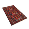 Multi Color Baluchi Rug 2' 8 x 4' 5 (ft) - G19325