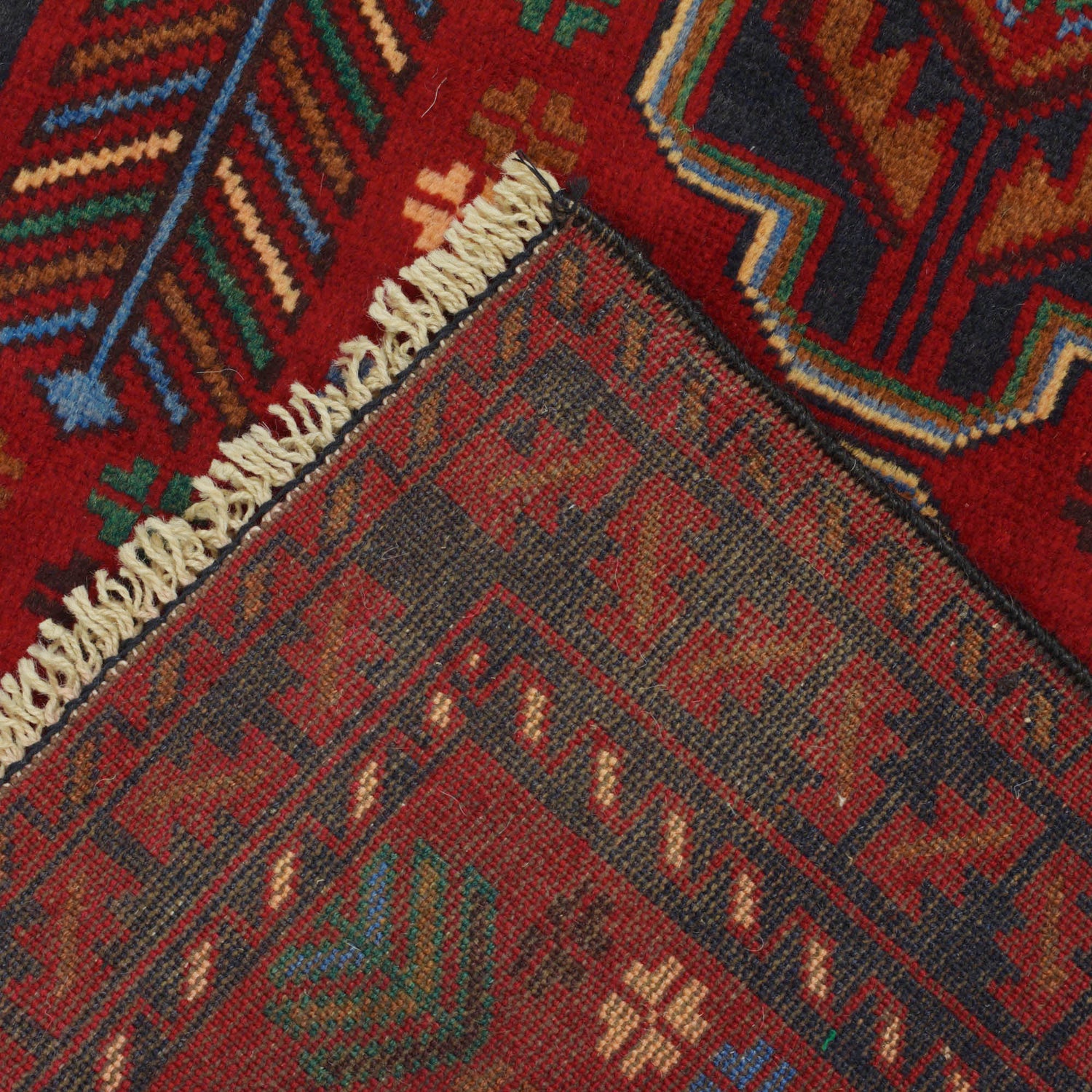 Red Baluchi Rug 2' 6 x 4' 7 (ft) - G19423