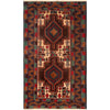 Hand Knotted Baluchi Rug 2' 7 x 4' 7 (ft) - G19424