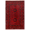 Handmade Khal Mohammadi Rug 3' 4 x 4' 9 (ft) - No. G19652