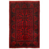 Dark Red Khal Mohammadi Rug 3' 2 x 4' 9 (ft) - No. G19653