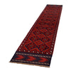 Red Mashwani Long Runner 2' 3 x 11' 3 (ft) - No.G19674