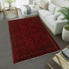 Red Color Khal Mohammadi Rug 6' 5 x 9' 6 (ft) - No. G19789