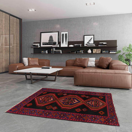 Baluchi Rug 4' 4 x 6' 6 (ft) - No. G20358