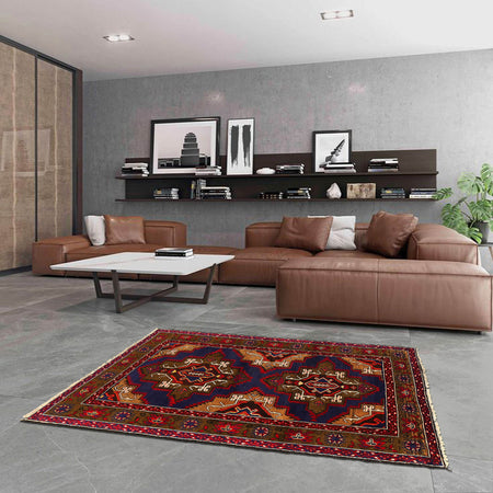 Baluchi Rug 4' 1 x 6' 1 (ft) - No. G20364