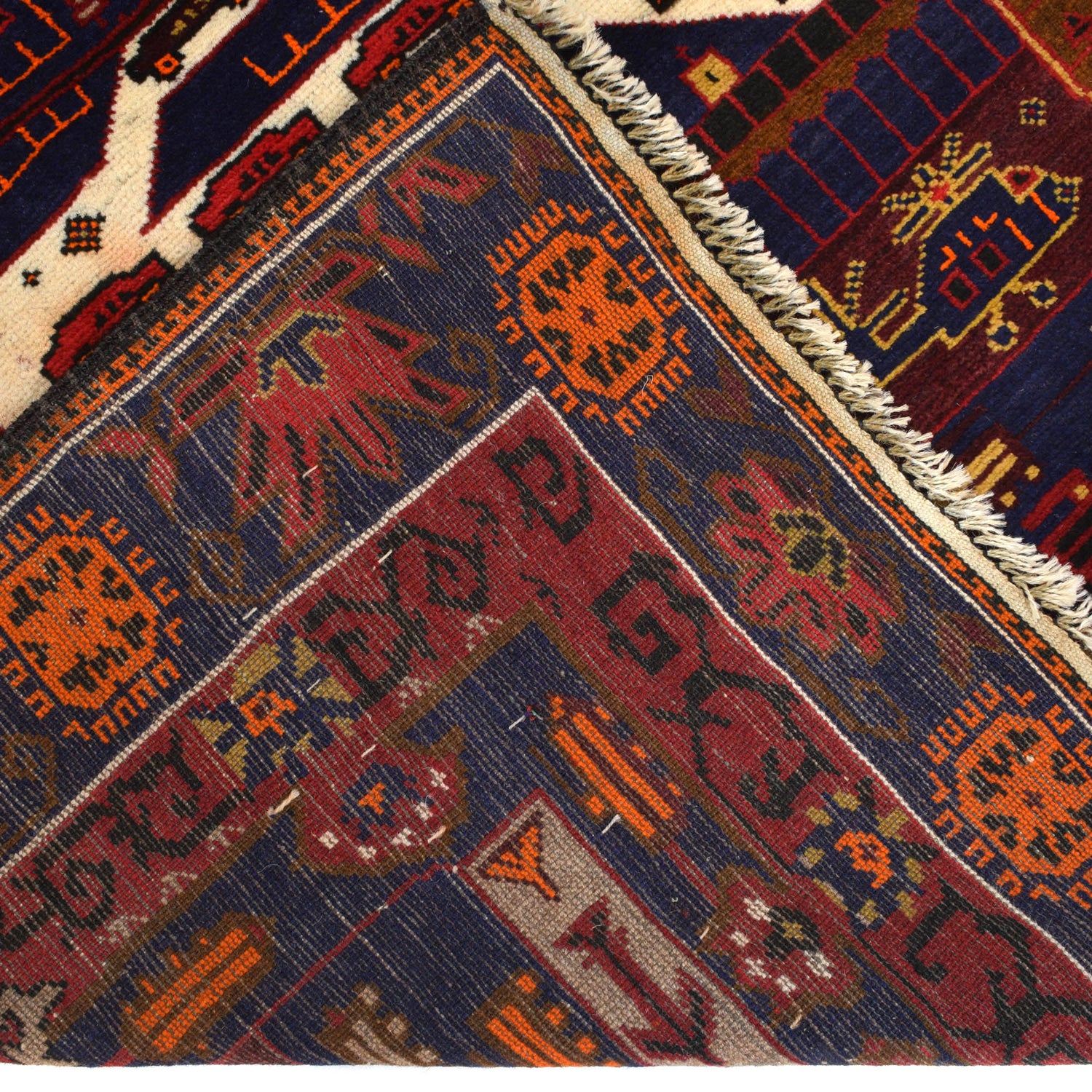 Handmade Picture Carpet 4' 2" x 6' 2" (ft)- No. G20377