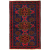 Baluchi Rug 4' 1 x 6' 2 (ft) - No. G20394