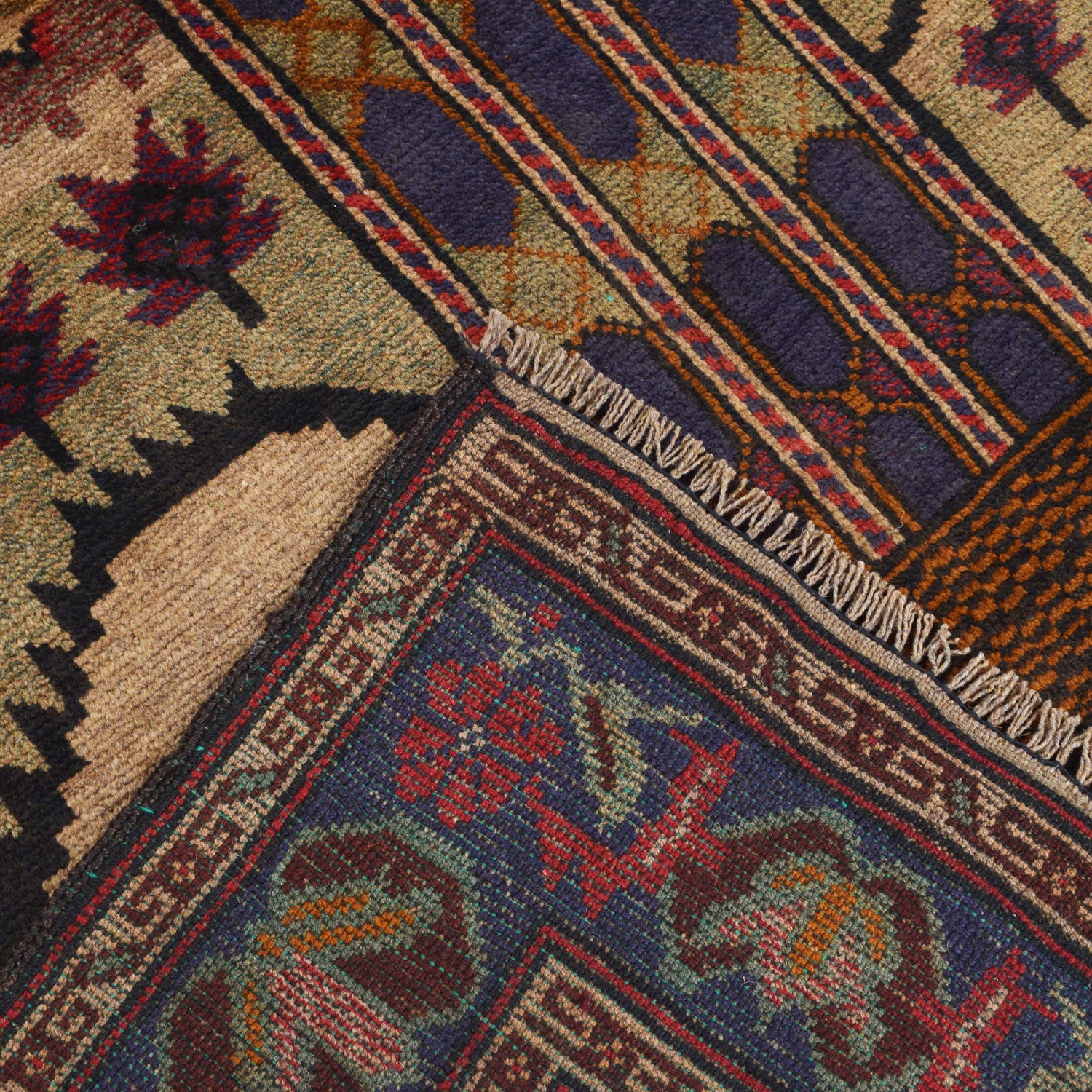 Handmade Picture Carpet 4' 5" x 7' 0" (ft)- No. G20422