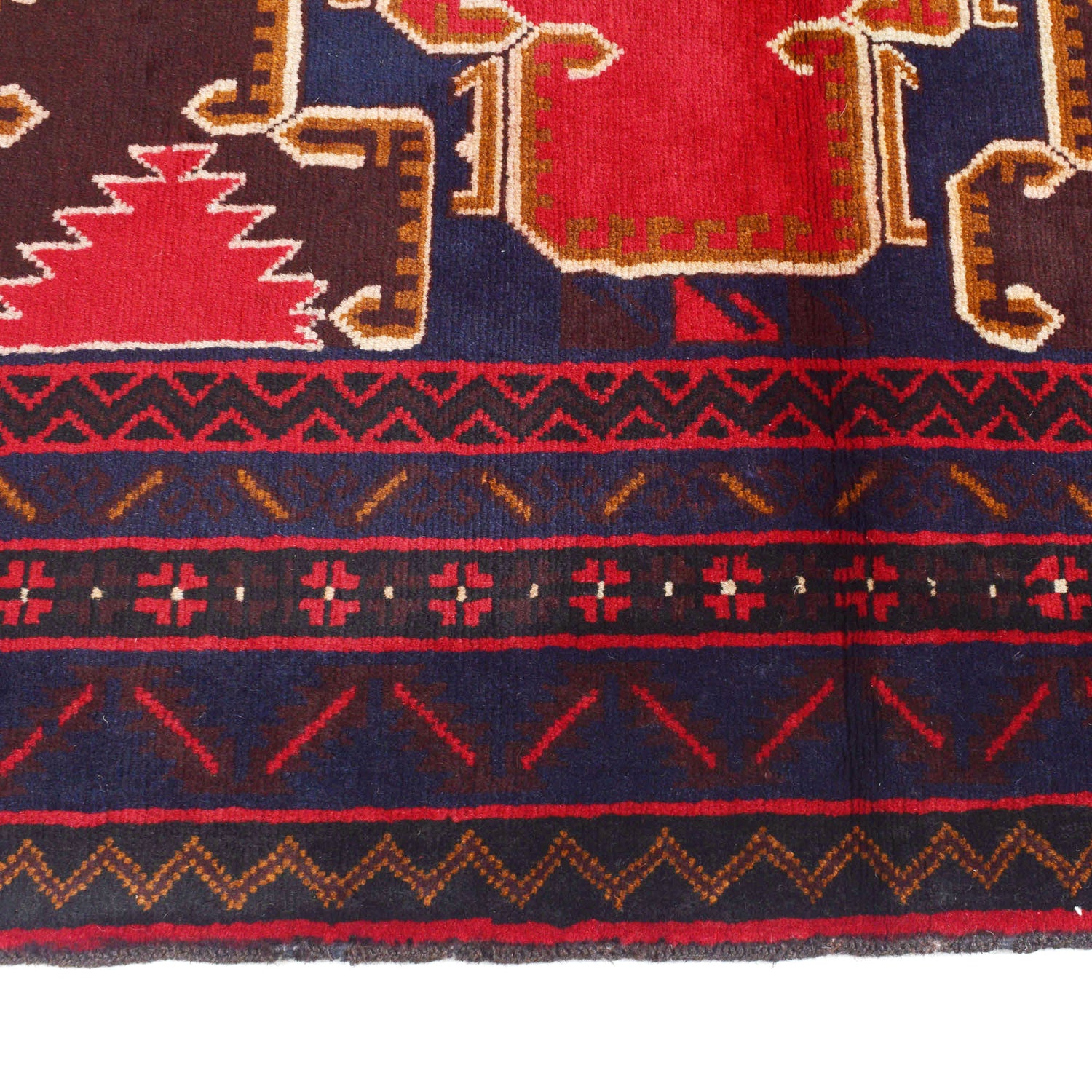 Baluchi Rug 4' 3 x 6' 8 (ft) - No. G20428