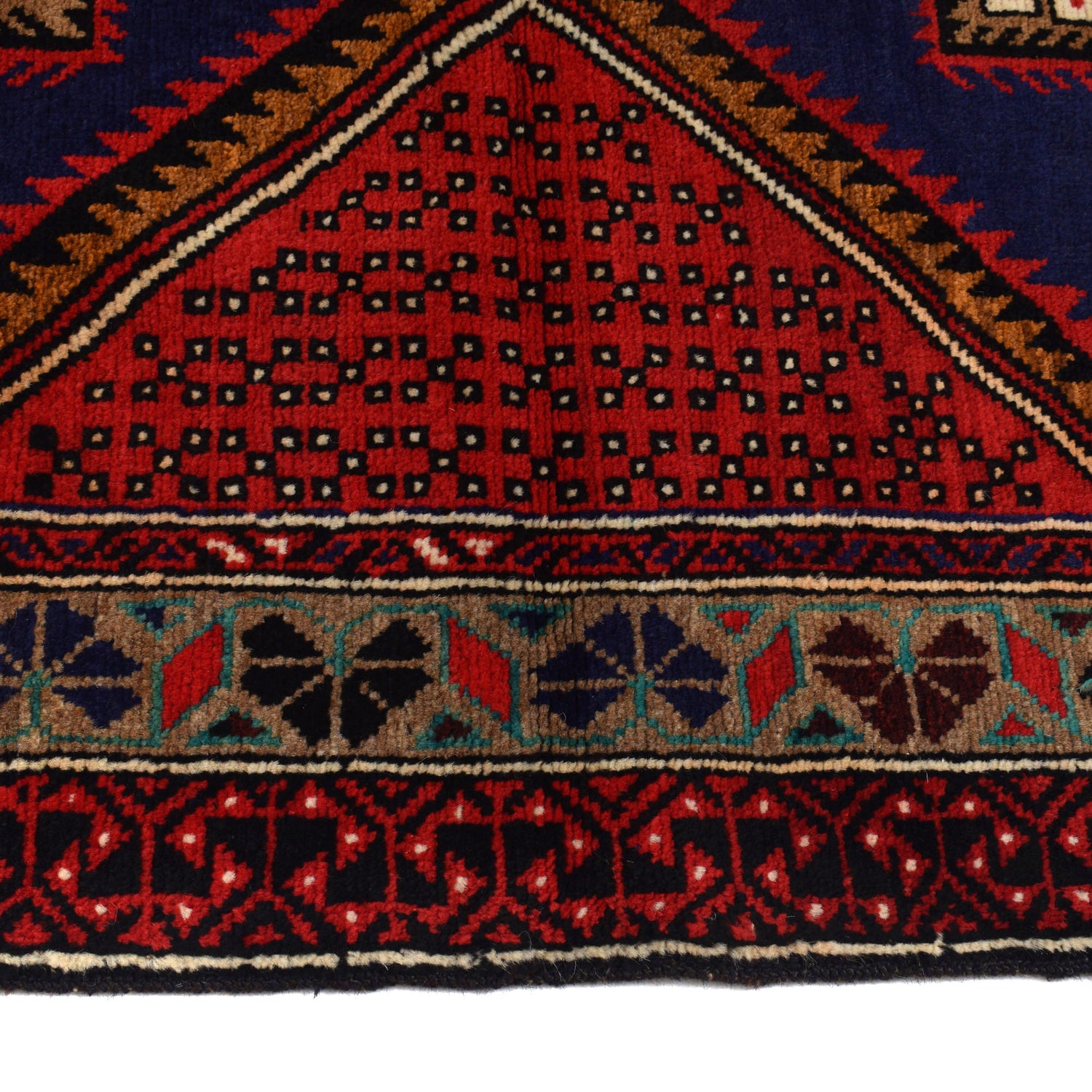 Tribal Baloch Rug 4' 2 x 6' 4 (ft) - No. G20803