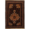 Traditional Baloch Rug 4' 1 x 6' 3 (ft) - No. G21373